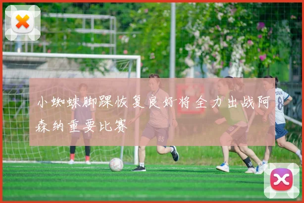 小蜘蛛脚踝恢复良好将全力出战阿森纳重要比赛